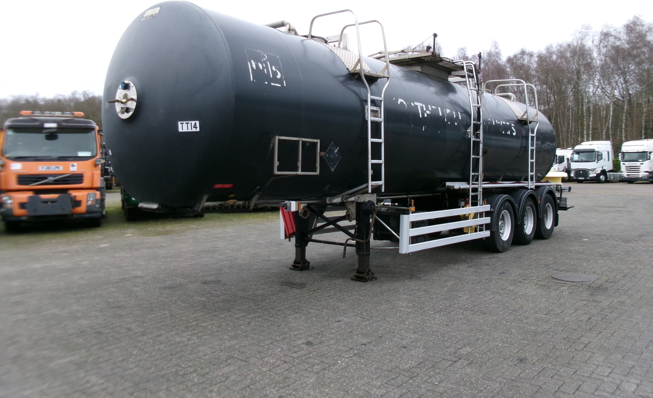 Magyar Chemical tank inox 37.4 m3 / 1 comp / ADR 30/11/2023 - Tank semi-trailer: picture 1