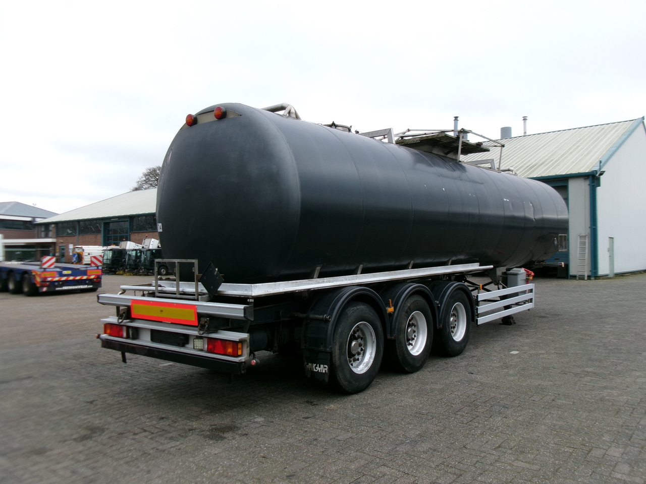 Magyar Chemical tank inox 37.4 m3 / 1 comp / ADR 30/11/2023 - Tank semi-trailer: picture 4