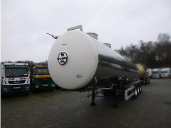 Magyar Chemical tank inox L4BH 33.5 m3 / 1 comp / ADR 24/07/24 - Tank semi-trailer: picture 1