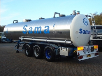 Tank semi-trailer for transportation of chemicals Magyar L4BH Inox 30m3 / 1: picture 1