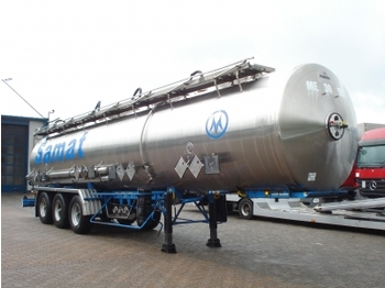 Tank semi-trailer for transportation of chemicals Magyar L4BH Inox 32.5m3 / 4: picture 1