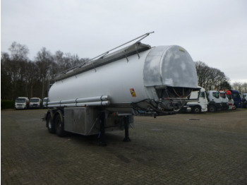 Tank semi-trailer for transportation of fuel Magyar Oil tank inox 20 m3 / 11 comp + pump/counter: picture 2