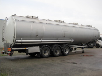 Tank semi-trailer for transportation of food Magyar SUPER JUMBO 59.500 l., 3 comp.: picture 1