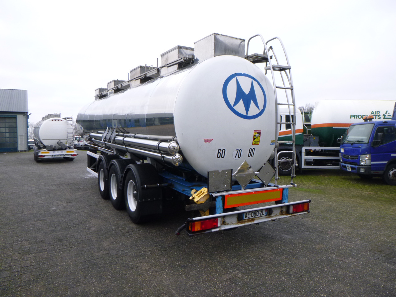 Maisonneuve Chemical tank inox L4BH 29.8 m3 / 1 comp - Tank semi-trailer: picture 3