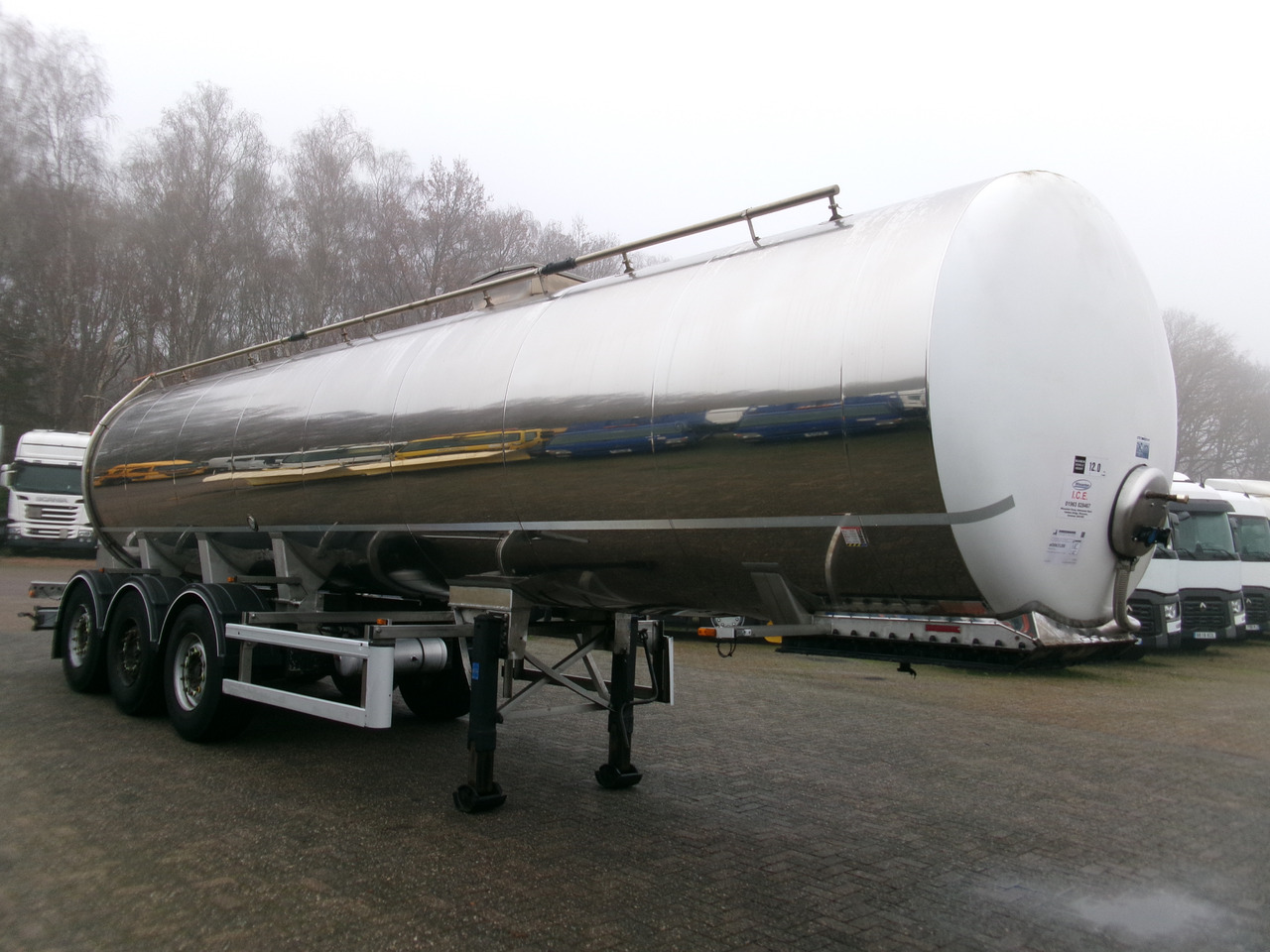 Maisonneuve Food tank inox 30 m3 / 1 comp - Tank semi-trailer: picture 2