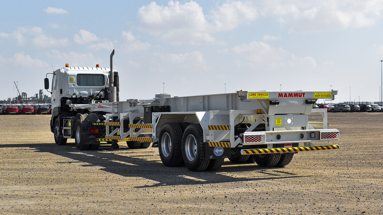Mammut SKELETAL SEMI TRAILER 40 TON PAYLOAD - Chassis semi-trailer: picture 5