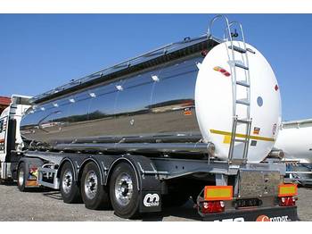 Tank semi-trailer for transportation of milk Menci 31.000 / 12.500 + 6.000 + 12.500: picture 1