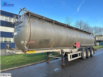 Menci Chemie 37100 liter RVS chemie tank, 1 Compartment - Tank semi-trailer: picture 1