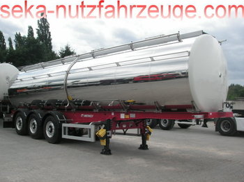 New Tank semi-trailer for transportation of milk Menci Santi Menci Neu Isoliert 3 Kammer 31.000L: picture 1