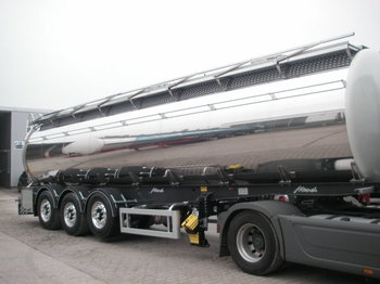 New Tank semi-trailer for transportation of milk Menci Santi Seka Modell: picture 1