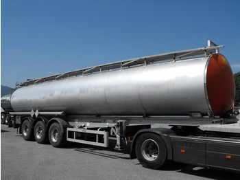 Tank semi-trailer for transportation of bitumen Menci bitum transport: picture 1