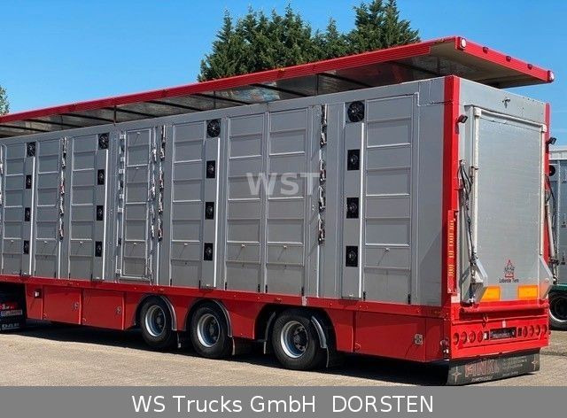 Menke-Janzen Menke 4 Stock Lenk Lift Typ2 Lüfter Dusche Tränk  - Livestock semi-trailer: picture 5