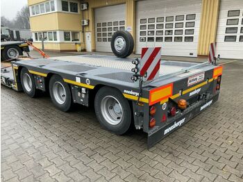New Low loader semi-trailer Meusburger 1+3-Achs-Tiefbett-Kombination mit Halbachsen: picture 3