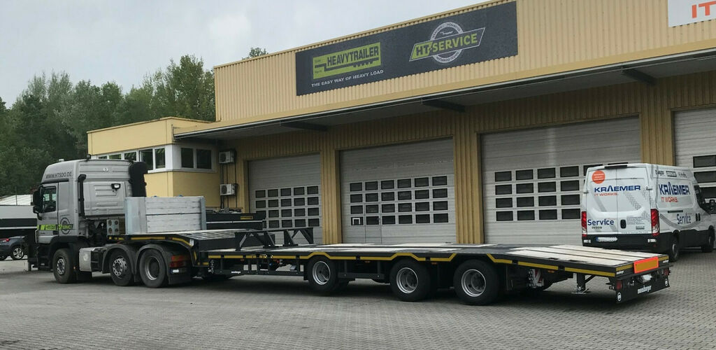Meusburger 3-Achs-Semi-Satteltieflader Roadrunner Industrie  - Low loader semi-trailer: picture 1