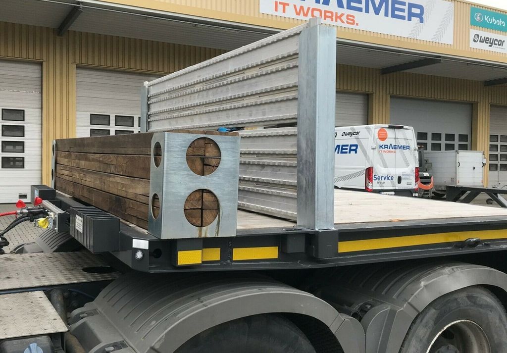 New Low loader semi-trailer Meusburger 3-Achs-Semi-Satteltieflader Roadrunner Industrie: picture 6