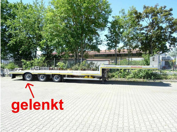 New Low loader semi-trailer Möslein  3 Achs Satteltieflader Plato 45 t GGfür Fertigt: picture 1