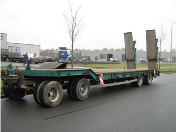 Low loader semi-trailer for transportation of heavy machinery Müller-Mitteltal 4 as bladgeveerd: picture 1