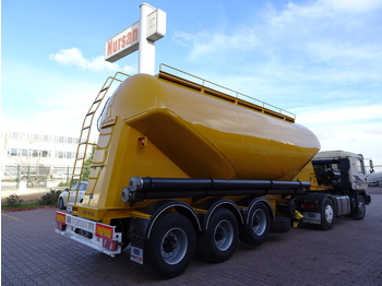 New Silo semi-trailer for transportation of cement NURSAN Steel W Type Silo: picture 3