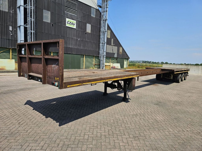 Nooteboom 7 Meter extendable - Max length 20 meter - Dropside/ Flatbed semi-trailer: picture 1