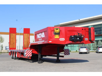 Nova New Lowbed Trailer Production, 2 to 5 axle Self Steering - Low loader semi-trailer: picture 1