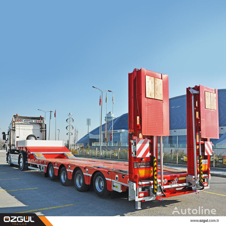 Özgül 4 AXLE LOWBED SEMI TRAILER - Low loader semi-trailer: picture 3