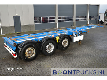 Pacton ET3 | 2x20-30-40-45ft HC * DISC BRAKES * 3x EXTENDABLE * NL TRAILER * APK 04-2024 - Container transporter/ Swap body semi-trailer: picture 1