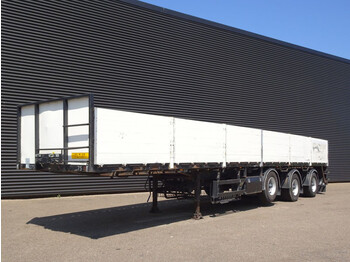 Pacton T3-003 / 2 x STEERING AXLE / 1 X LIFT AXLE - Dropside/ Flatbed semi-trailer: picture 1