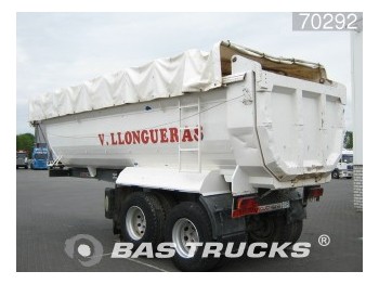 Tipper semi-trailer ROJO 20m³ Steelsuspension Liftachse S2EV-02: picture 1