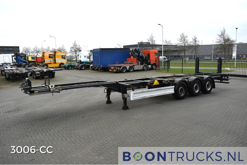 Renders EURO 920 | 2x20-30-40-45ft HC * LIFT AXLE * DISC BRAKES - Container transporter/ Swap body semi-trailer: picture 5