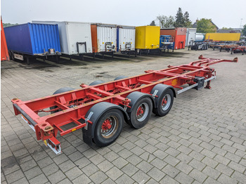 Container transporter/ Swap body semi-trailer Renders ROC 12.27 CCE 3-Assen BPW - Trommelremmen - 5360kg - 2 units in Stock - 2x20ft1x30ft1x40ft (O1874): picture 1