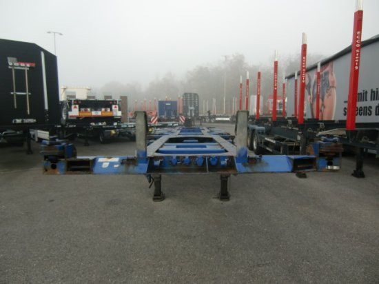 Renders RS945 Containerchassis, 2x20FT,1X40FT,1X45FT - Container transporter/ Swap body semi-trailer: picture 2