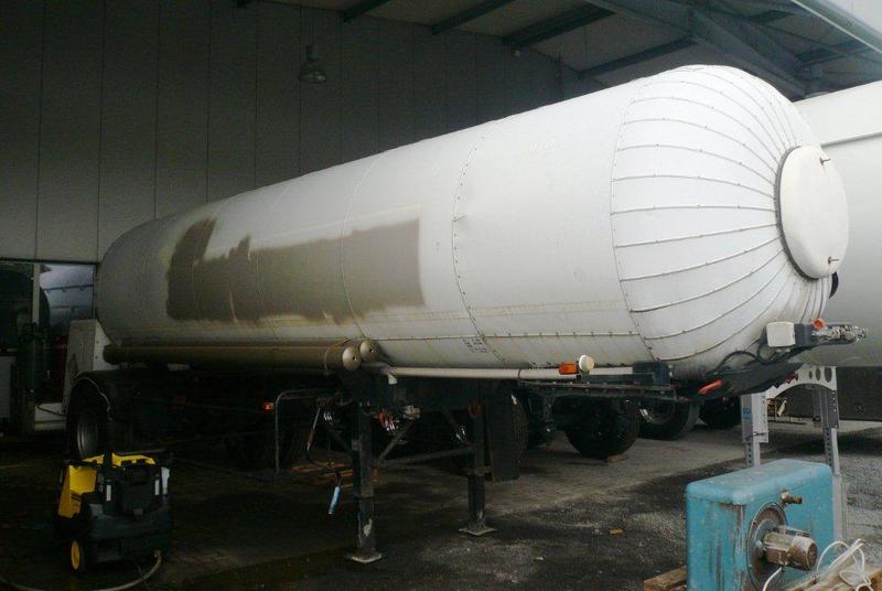 Robine CO2, Carbon dioxide, gas, uglekislota - Tank semi-trailer: picture 1