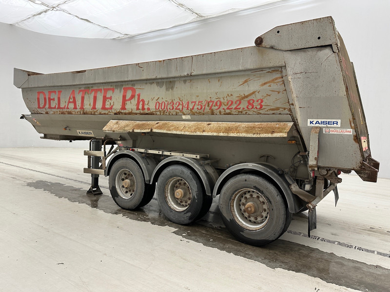 Tipper semi-trailer Robuste Kaiser 23 cub in steel: picture 6