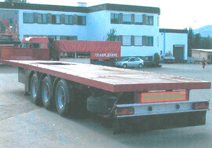 SAnh DL 1 TONHOFER DL1 Plattform-Auflieger - Dropside/ Flatbed semi-trailer: picture 2