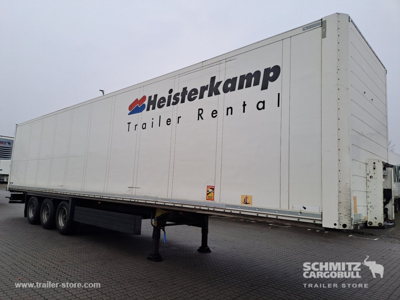 SCHMITZ Auflieger Trockenfrachtkoffer Standard - Closed box semi-trailer: picture 1