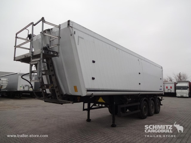 SCHMITZ Tipper Alu-square sided body 52m³ - Tipper semi-trailer: picture 1