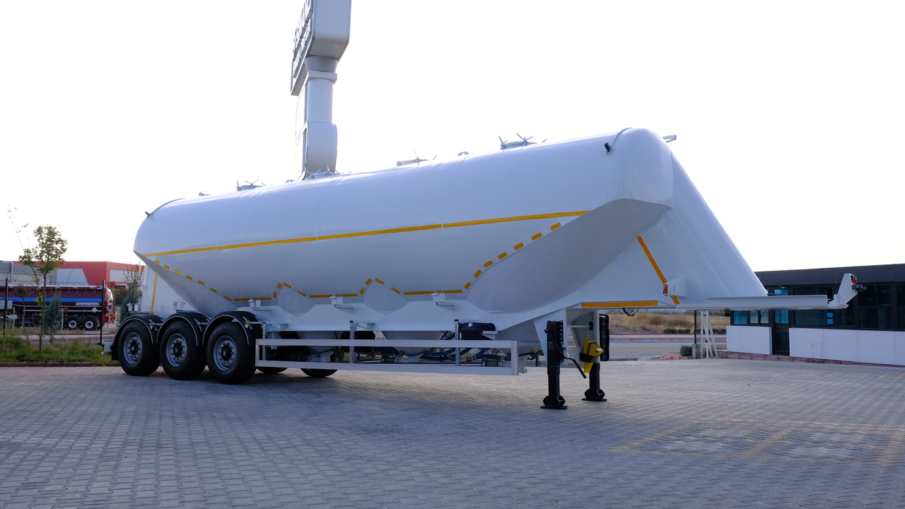 SINAN Flour and Feed W type Silo Bulk Tanker Semitrailer - Silo semi-trailer: picture 3
