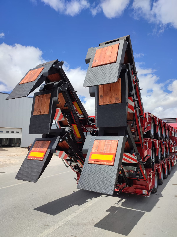 SINAN Telescope Extendible - Low loader semi-trailer: picture 1