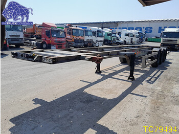 Container transporter/ Swap body semi-trailer Samro ST39 Container Transport: picture 1