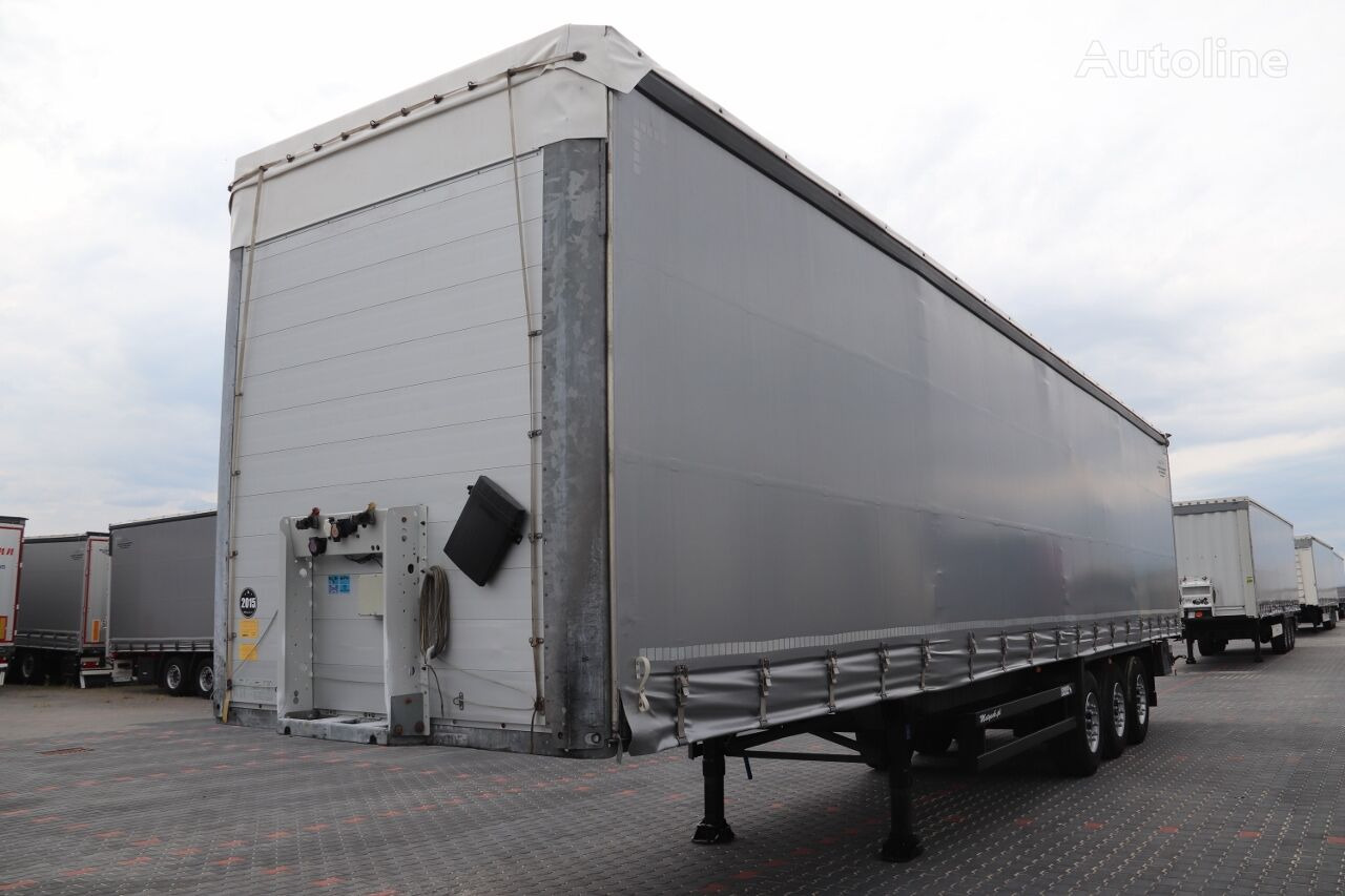 Schmitz Cargobull CURTAINSIDER / STANDARD / LIFTED AXLE / XL CODE / - Curtainsider semi-trailer: picture 2
