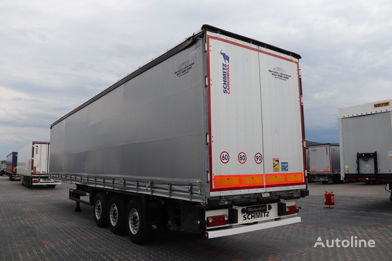 Schmitz Cargobull CURTAINSIDER / STANDARD / LIFTED AXLE / XL CODE / - Curtainsider semi-trailer: picture 3