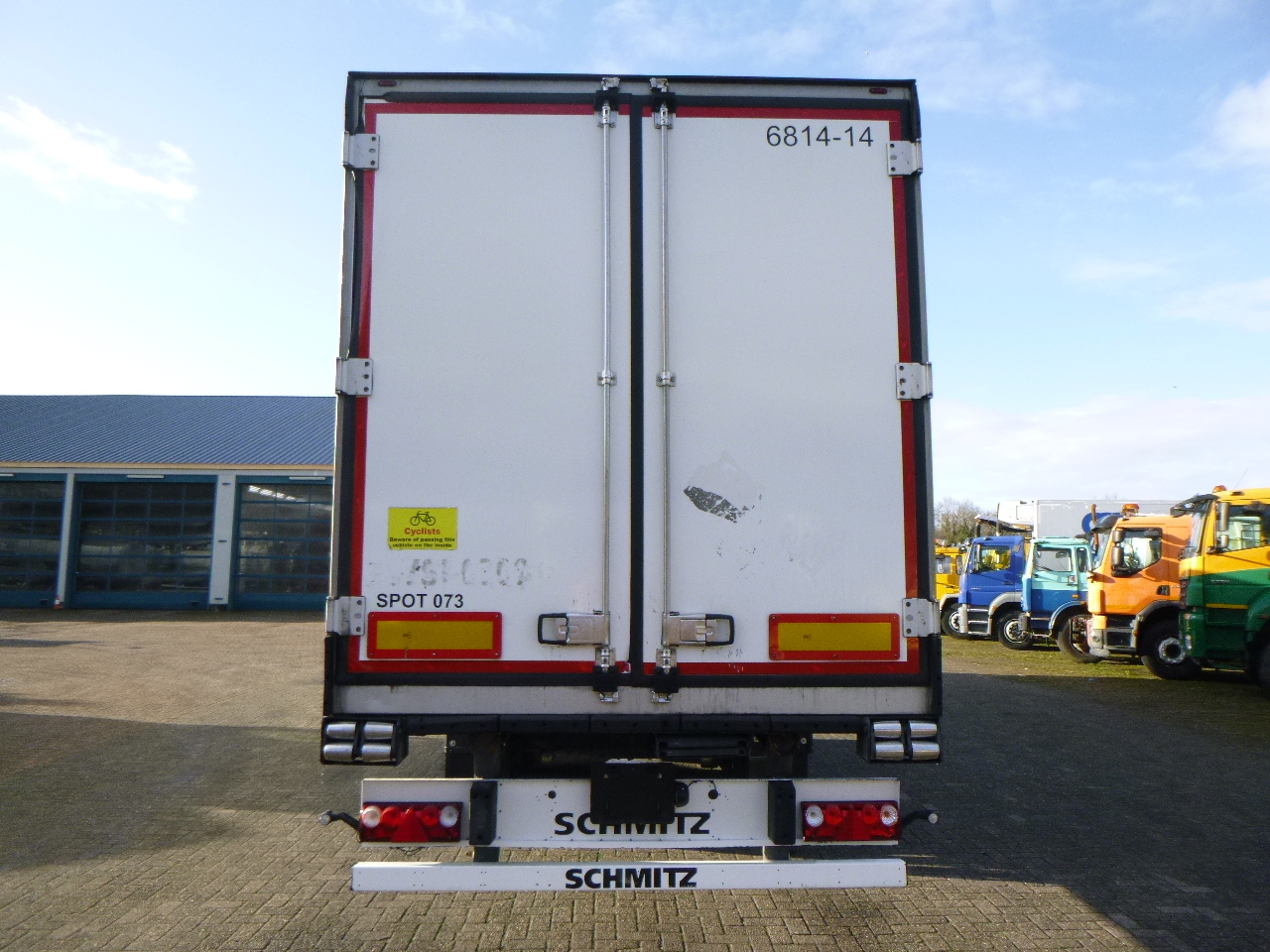 Schmitz Cargobull Frigo trailer + Carrier Vector 1350 - Refrigerator semi-trailer: picture 5