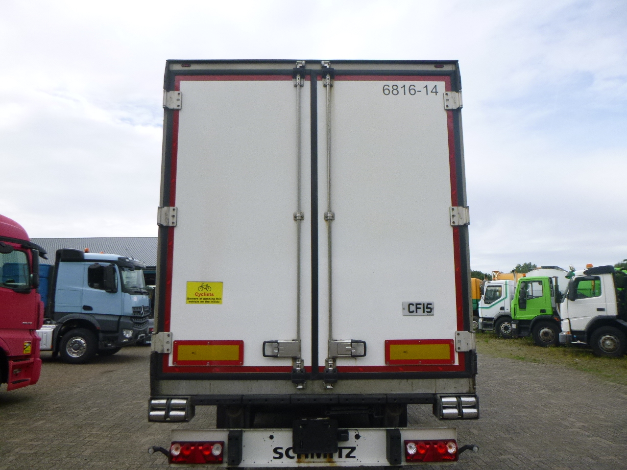 Schmitz Cargobull Frigo trailer + Carrier Vector 1350 - Refrigerator semi-trailer: picture 5
