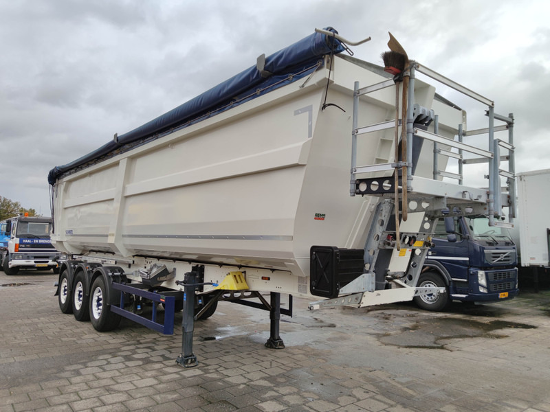 Schmitz Cargobull SCB S3D 3-Assen - Tipper 46m³ - Steel/Steel - Lift Axle - TOP! (O1636) - Tipper semi-trailer: picture 4