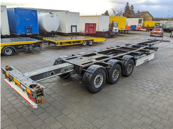 Schmitz Cargobull SCF 24 3-Assen Schmitz - Lift-as - Kop/Kont Schuiver (O1644) - Container transporter/ Swap body semi-trailer: picture 1