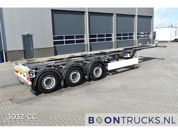 Schmitz Cargobull SCF 24 G | 2x20-40ft HC * LIFT AXLE * DISC BRAKES * NL TRAILER * APK 12-2024 - Container transporter/ Swap body semi-trailer: picture 1