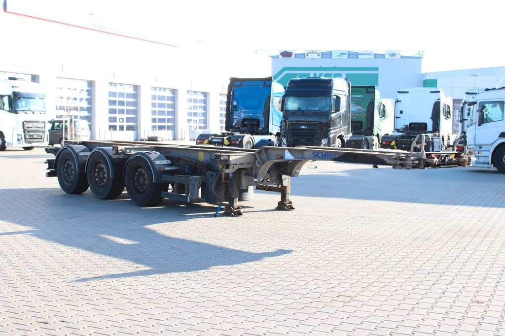Schmitz Cargobull SCF 24, SAF, LIFTING AXLE, EXPANDABLE  - Container transporter/ Swap body semi-trailer: picture 3