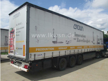 Schmitz Cargobull SCS24-13,62EB Standard Pal-Kiste Lift SAF Hubdac  - Curtainsider semi-trailer: picture 1