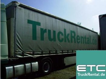 Curtainsider semi-trailer Schmitz Cargobull SCS 24/L 13.62 EB PLANE GERMAN TRAILER: picture 1