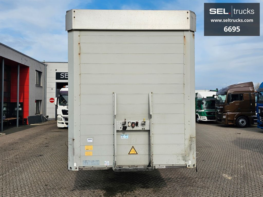 Schmitz Cargobull SCS 24/L - 13.62 MB / Hubdach / Liftachse  - Curtainsider semi-trailer: picture 2